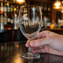 Commercial White Wine Glasses 240ml Pack of 48 Clear Glass