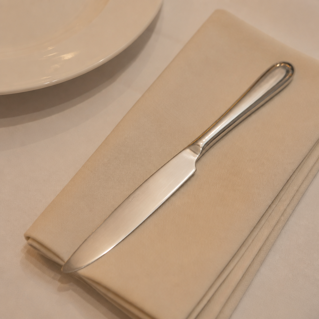 Commercial Dessert Knife Set 12 Pack Polished Stainless Steel