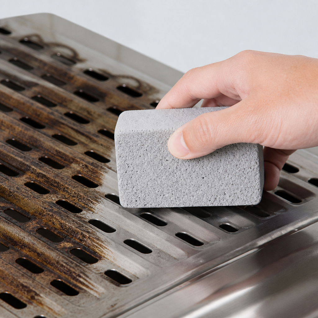 Compact Grillstone Cleaner 40x100mm Pumice Stone