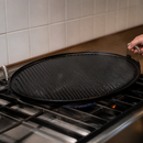 Commercial Cast Iron Round Griddle Pan 52cm for Sizzling