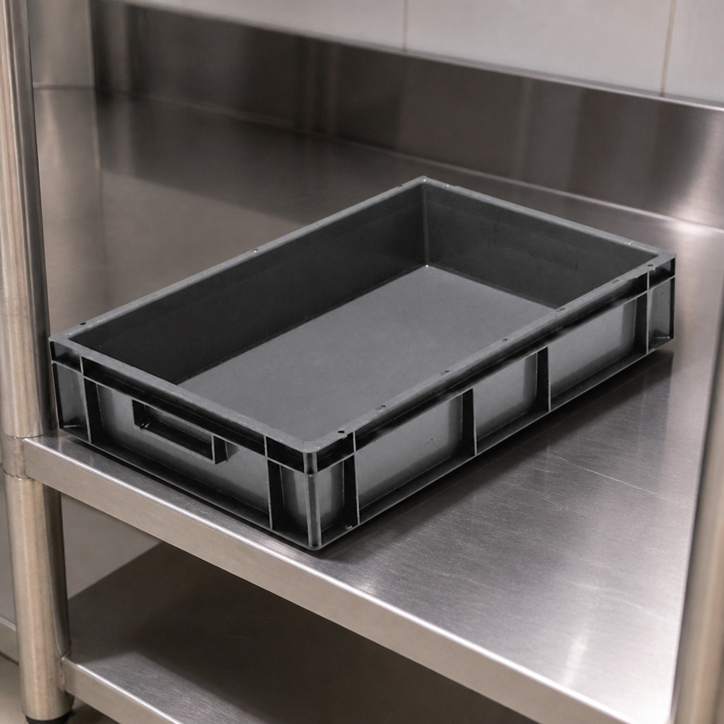 Medium 21 Litre Commercial Food Transport Stacking Container