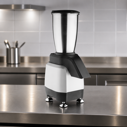 Commercial Ice Crusher 90kg/hr Electric Aluminium Black
