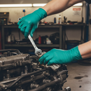 Professional Powder-Free Biodegradable Nitrile Gloves with TouchTek and MilTek Technology for Enhanced Grip and Comfort