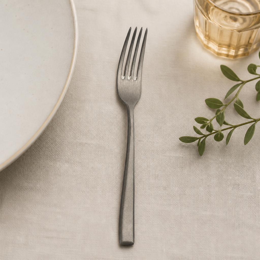Commercial Vintage Dessert Forks Set of 12 Stainless Steel