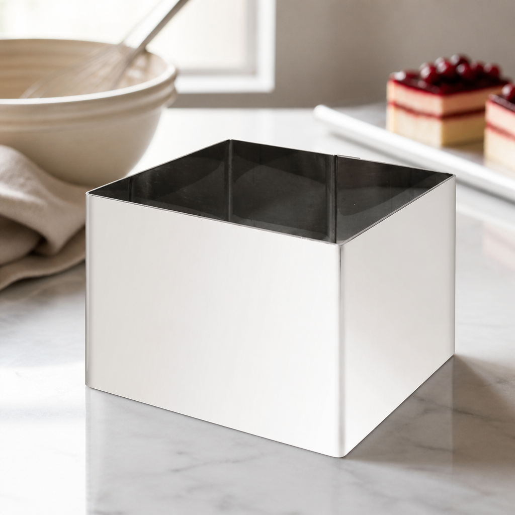 Commercial Square Mousse Ring 60 x 80 x 80mm Plating Mould