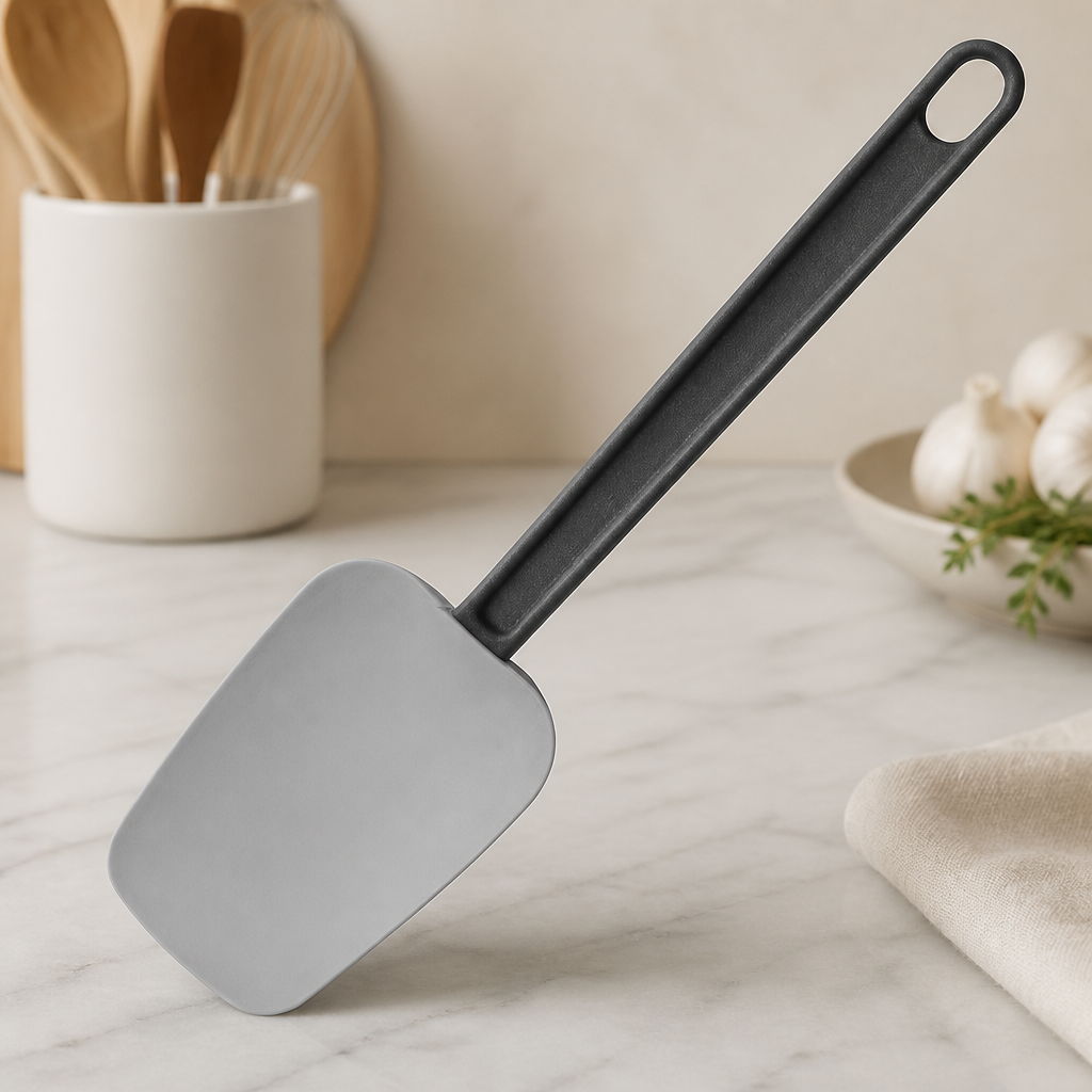Commercial High Heat Silicone Spoonula 25cm Kitchen Tool