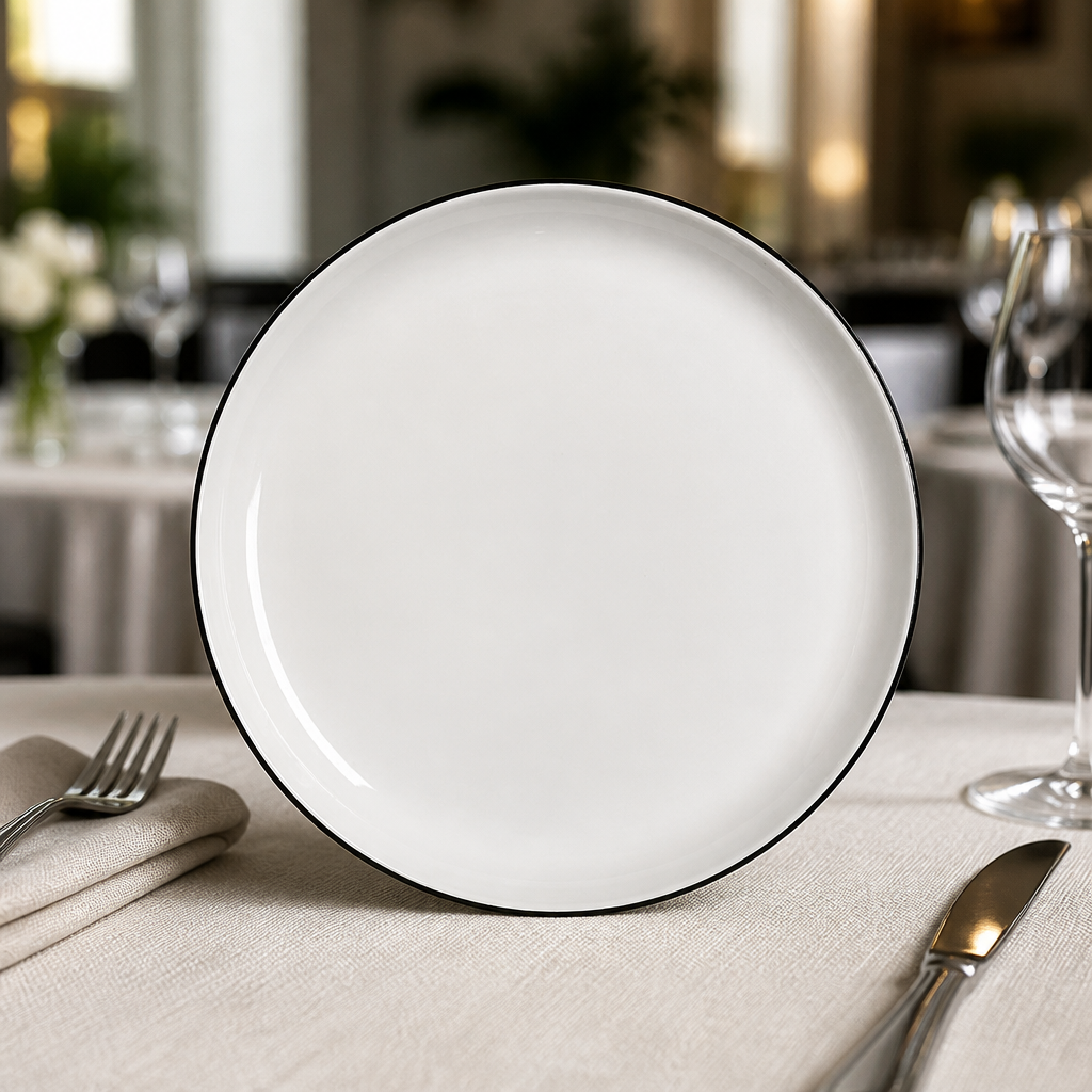 Commercial 280mm Coupe Plates 12 Pack