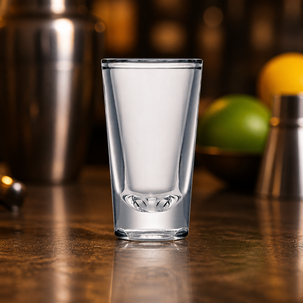 Commercial 25ml shatterproof shot glasses 12 pack