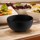 Commercial Melamine Bowl 85mm 100ml Black Dishwasher Safe