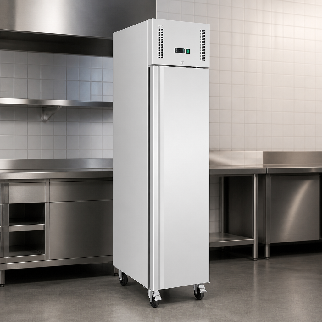 Commercial Single Door Slimline GN Cabinet Refrigerator 292L