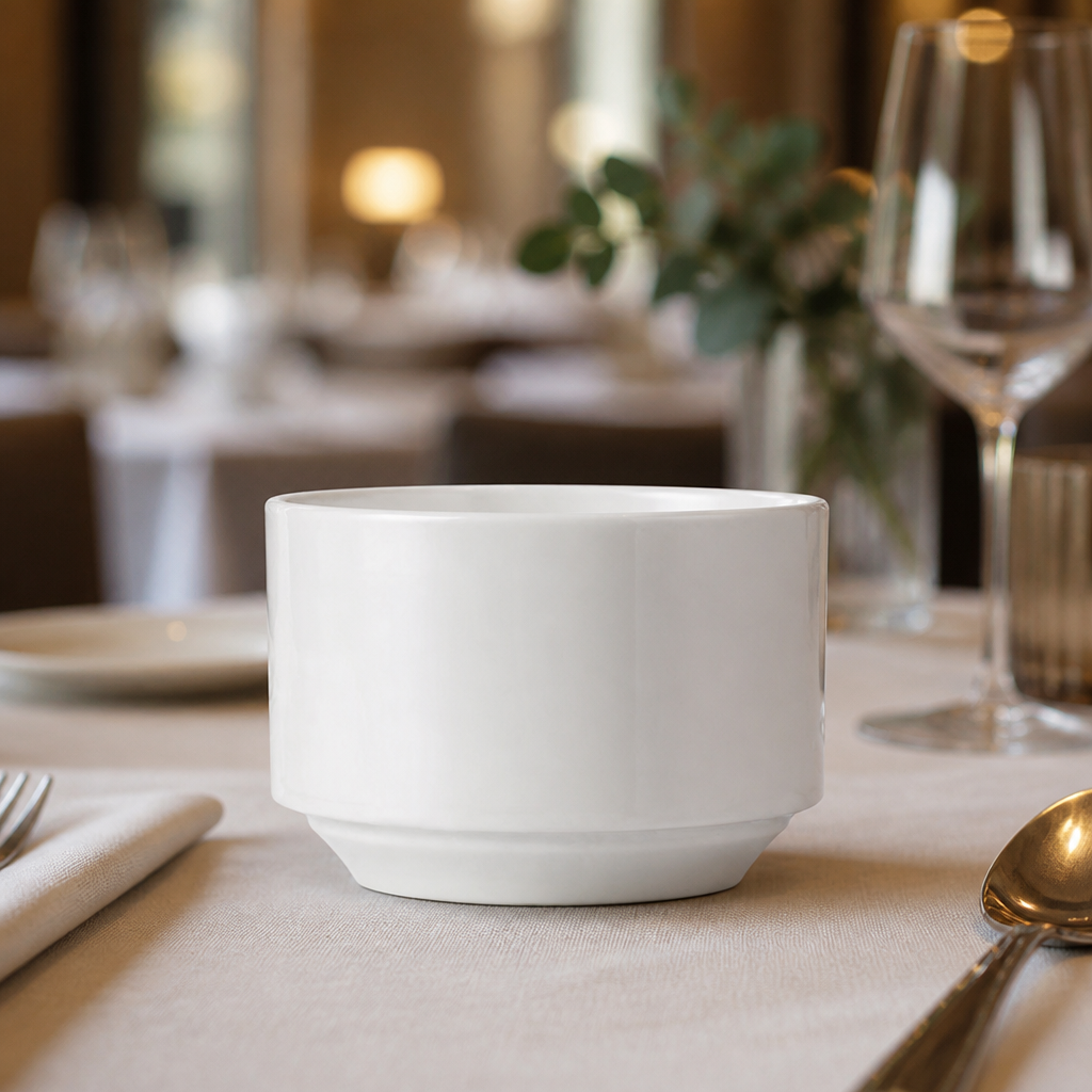 Commercial Soup Cups 280ml Porcelain 6 Pack