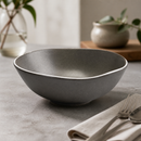 Charcoal Deep Ramen Bowls 210mm - 6 Pack Commercial Dinnerware