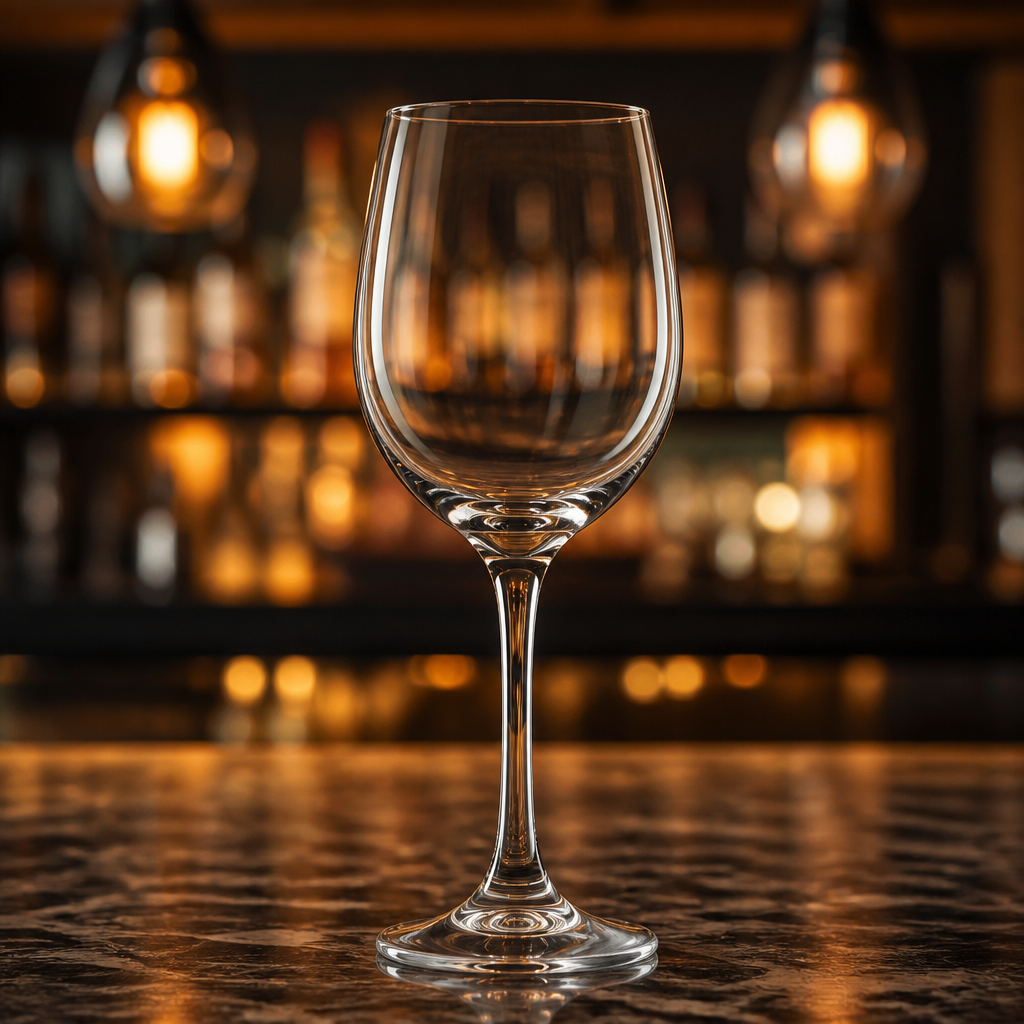 Commercial Wine Glasses 440ml - 12 Pack Clear Stemware