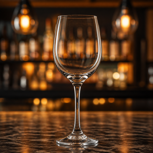 Commercial Wine Glasses 440ml - 12 Pack Clear Stemware