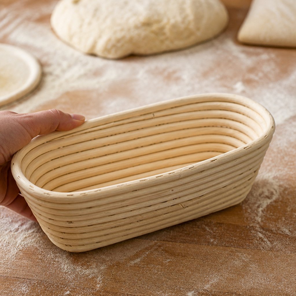 Commercial Oval Bread Proofing Basket 500g Capacity