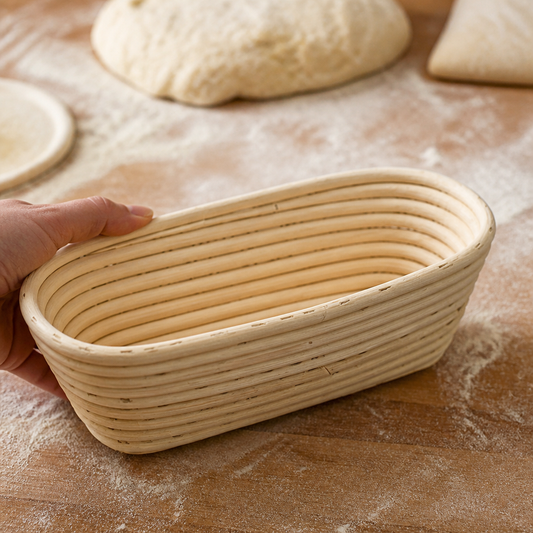 Commercial Oval Bread Proofing Basket 500g Capacity