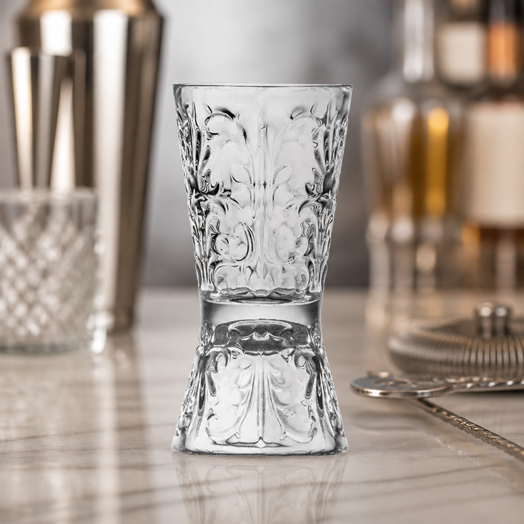Commercial Dual Jigger Set 30ml & 60ml Eco-Crystal Glass