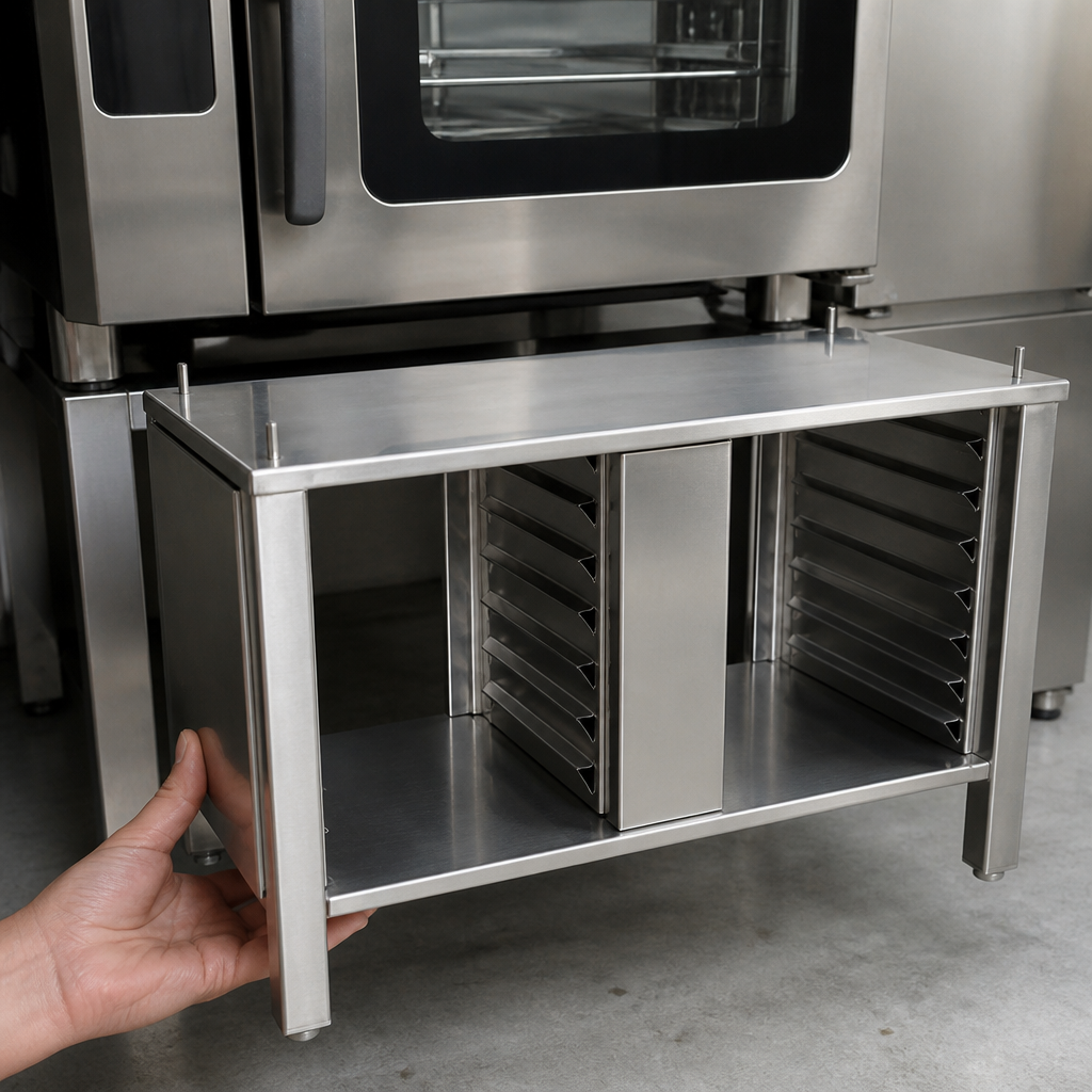 Commercial 14 GN Runner Stand with Adapter for Ovens