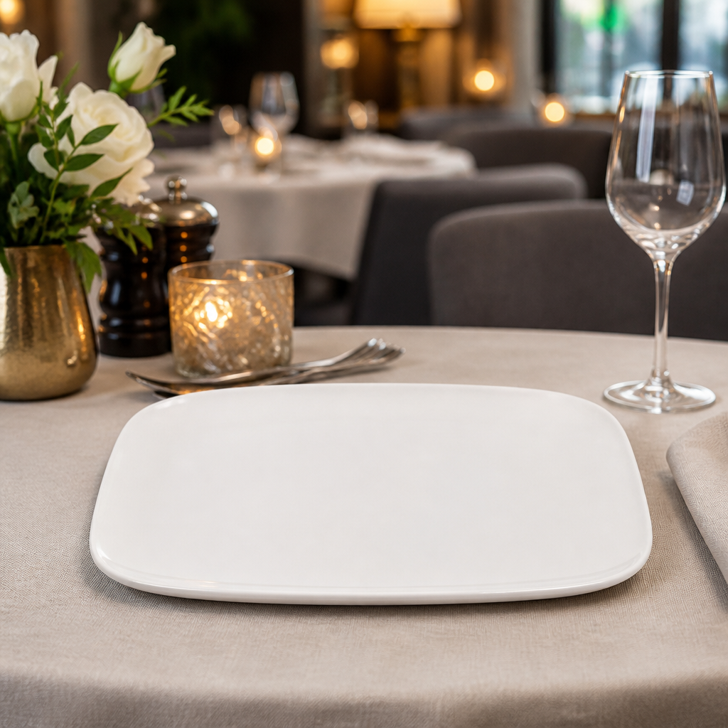 Commercial Oblong Plates 199 x 300mm - 6 Pack