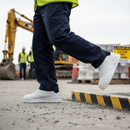 Premium Lightweight S1P CI HI HRO SRC Safety Shoe in White, Sizes 6-12 with Aluminium Toecap and PU Insole for Comfort