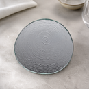 250mm Round Glass Platter - 12 Pack - Commercial Catering Supplies