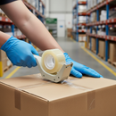 Premium Easy Tear Polypropylene Packing Tape 19MM x 33M - Strong Adhesive for Sealing and Wrapping, Pack of 8