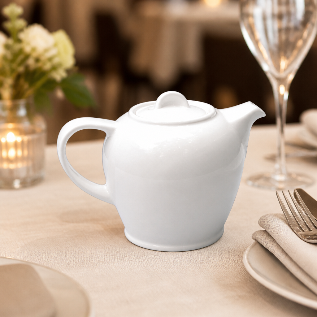 Commercial Coffee Pot 511ml Fine China 6 Pack