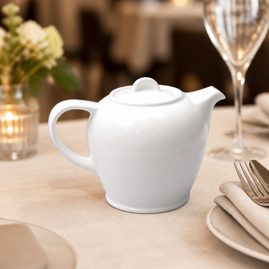 Commercial Coffee Pot 511ml Fine China 6 Pack