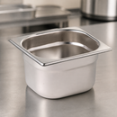 Commercial 1/6 Gastronorm Container Kit Stainless Steel 5 Pack