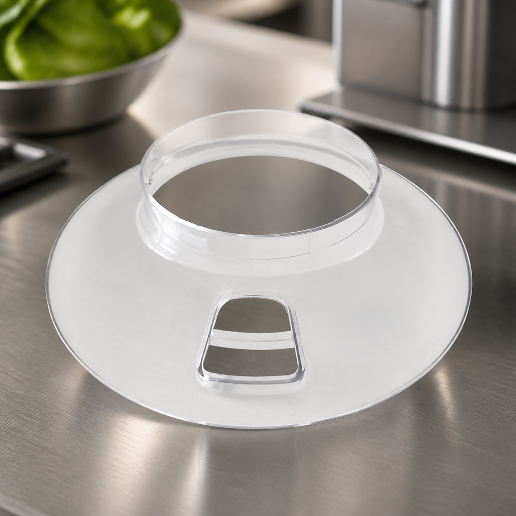 Commercial Mixer Safety Guard Polypropylene 54x228mm