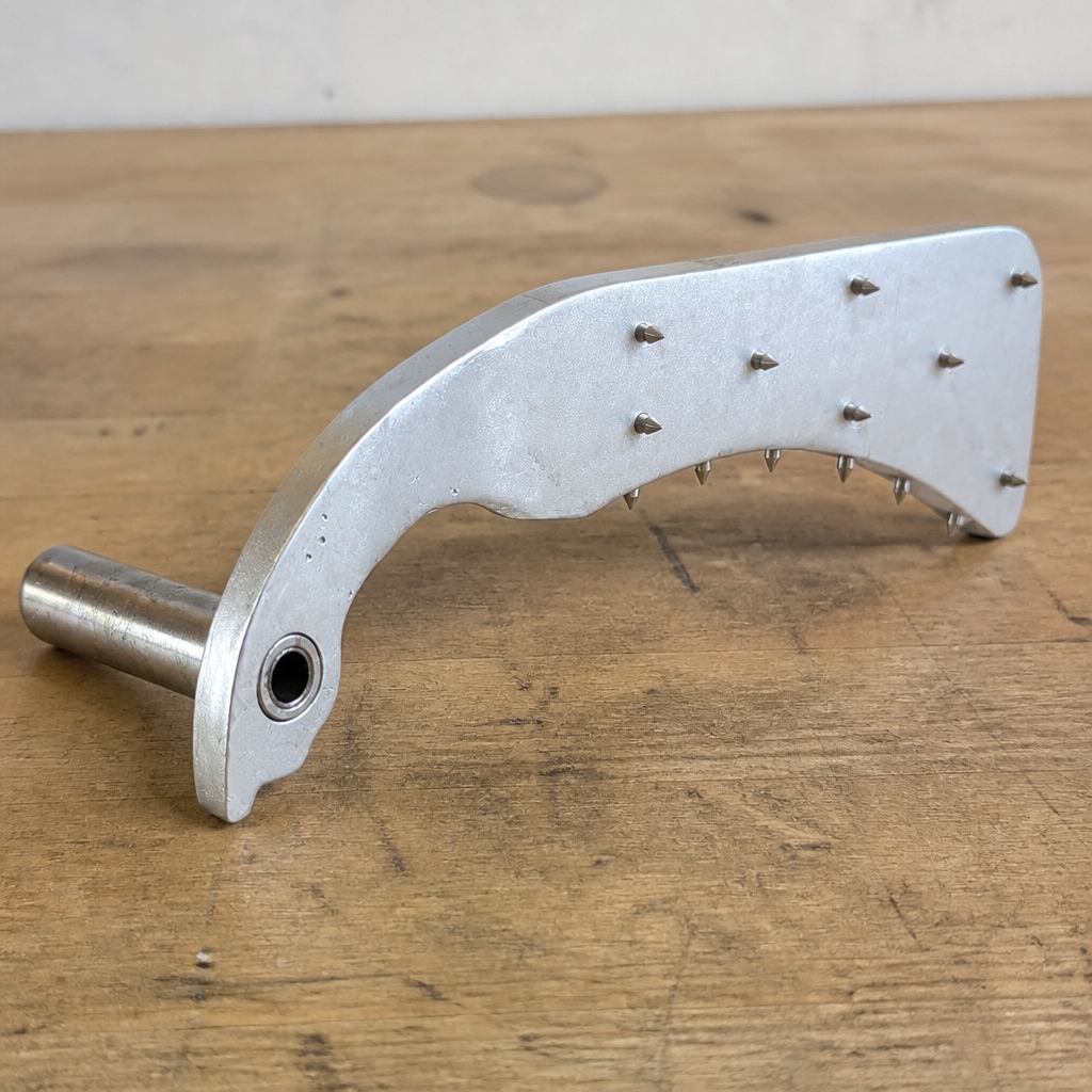 Commercial Meat Press Assembly for efficient meat slicing