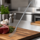 Commercial 3 Prong Meat Fork 560mm Stainless Steel Utensil
