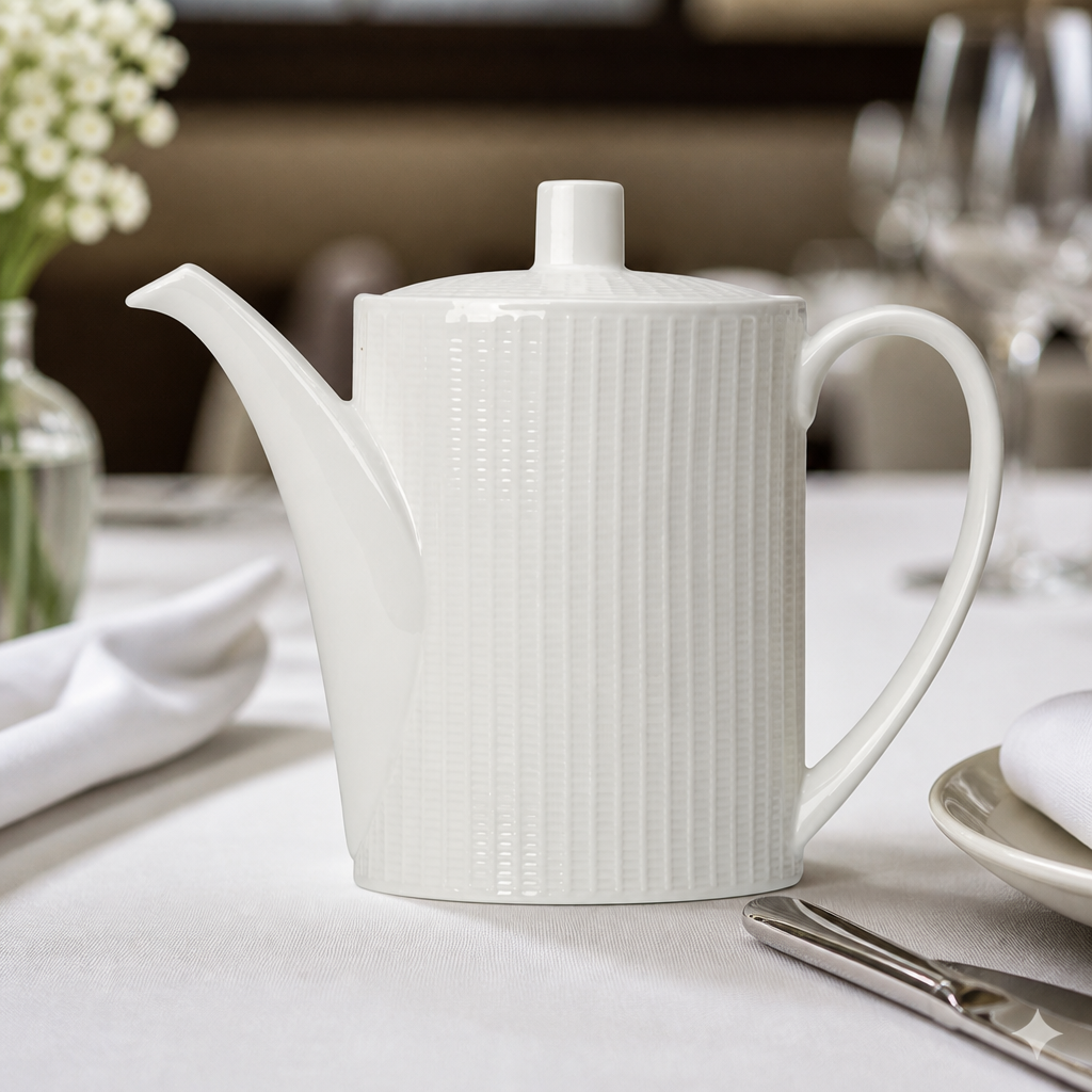 Commercial Beverage Pot 600ml for fine dining - 6 pack