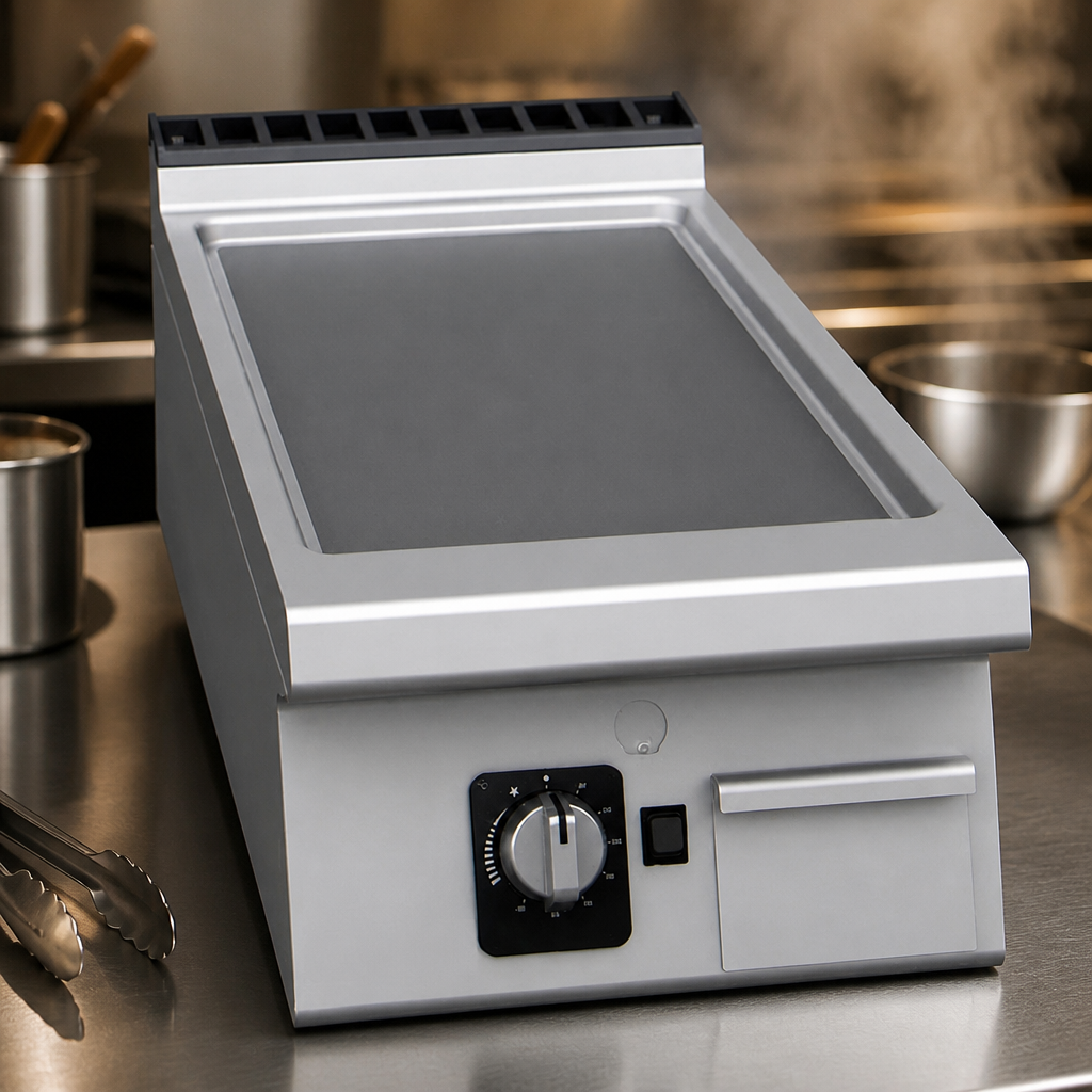 Commercial Countertop Smooth Plate Gas Griddle 4FT 9.25kW