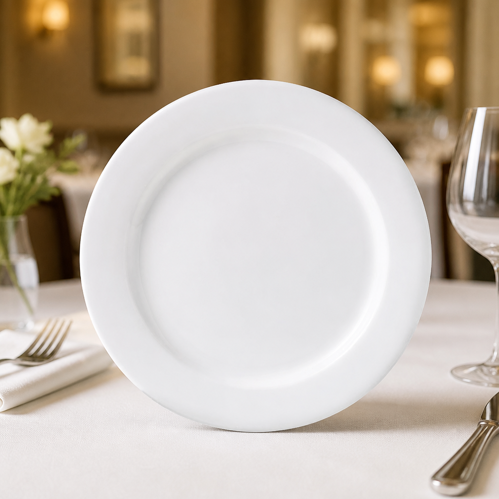 Commercial Porcelain Plates 270mm 24 Pack