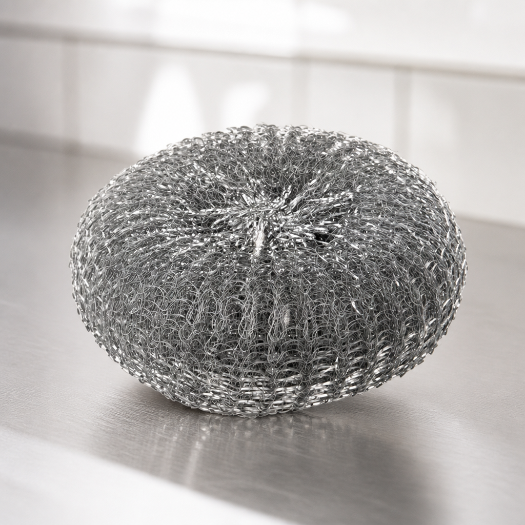 Galvanised Steel Scourers 10 Pack for commercial cleaning