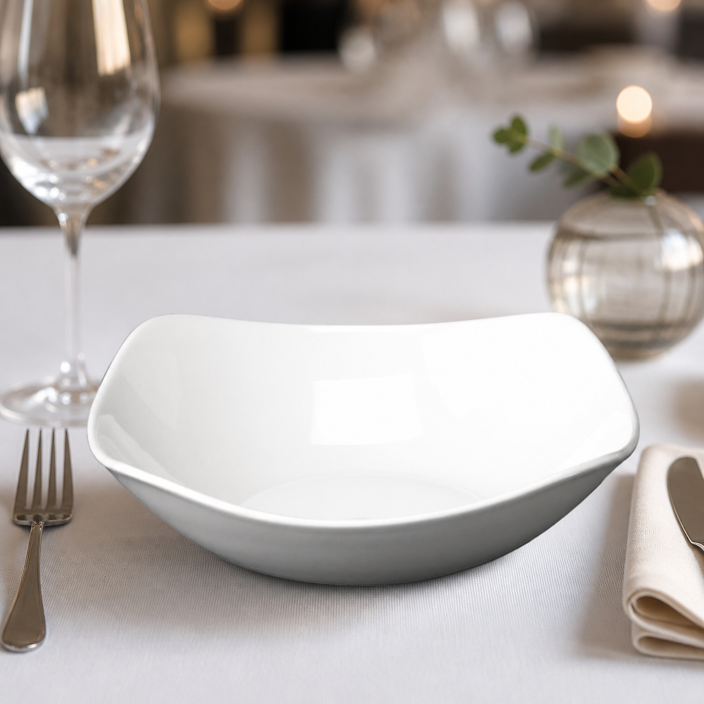 Commercial X Squared Bowls 207mm 12 Pack Whiteware