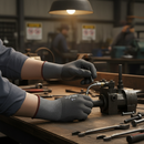 Premium Lightweight Nitrile Coated Gloves with Enhanced Breathability and Abrasion Resistance for Industrial Applications