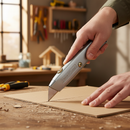 Premium Retractable Utility Knife with Durable Blade and Ergonomic Handle for Precision Cutting