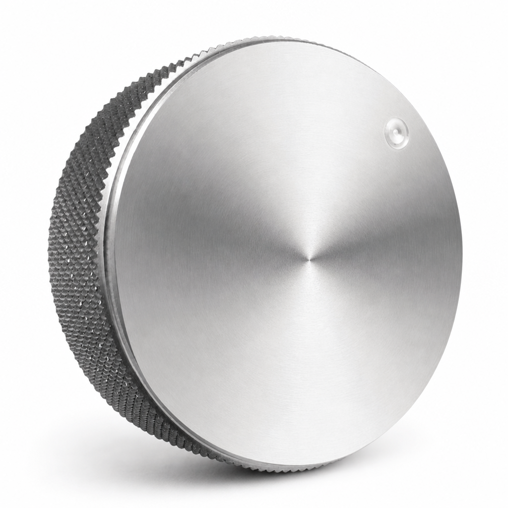 Commercial Induction Hob Control Knob Stainless Steel 21mm