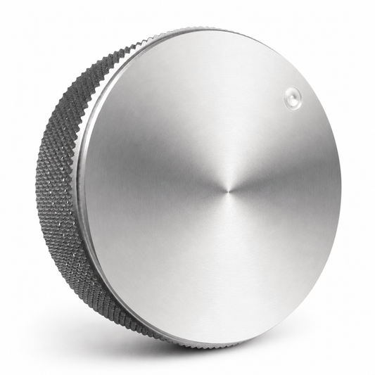 Commercial Induction Hob Control Knob Stainless Steel 21mm