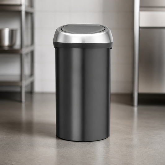 60L Commercial Pedal Bin with Soft-Touch Opening System