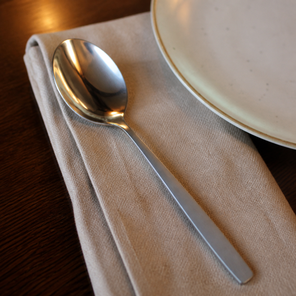 Commercial Stainless Steel Table Spoons 12 Pack 193mm