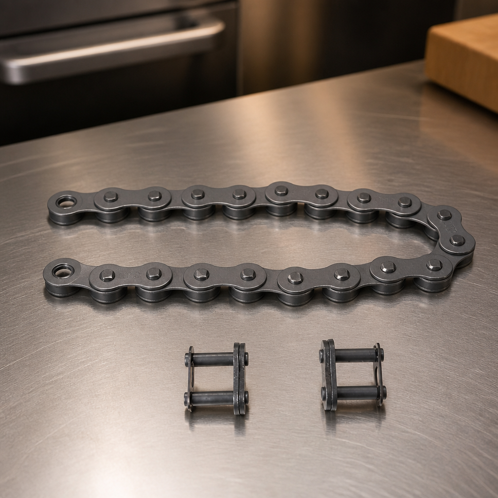 Commercial Charcoal Oven Grill Door Chain Replacement Part