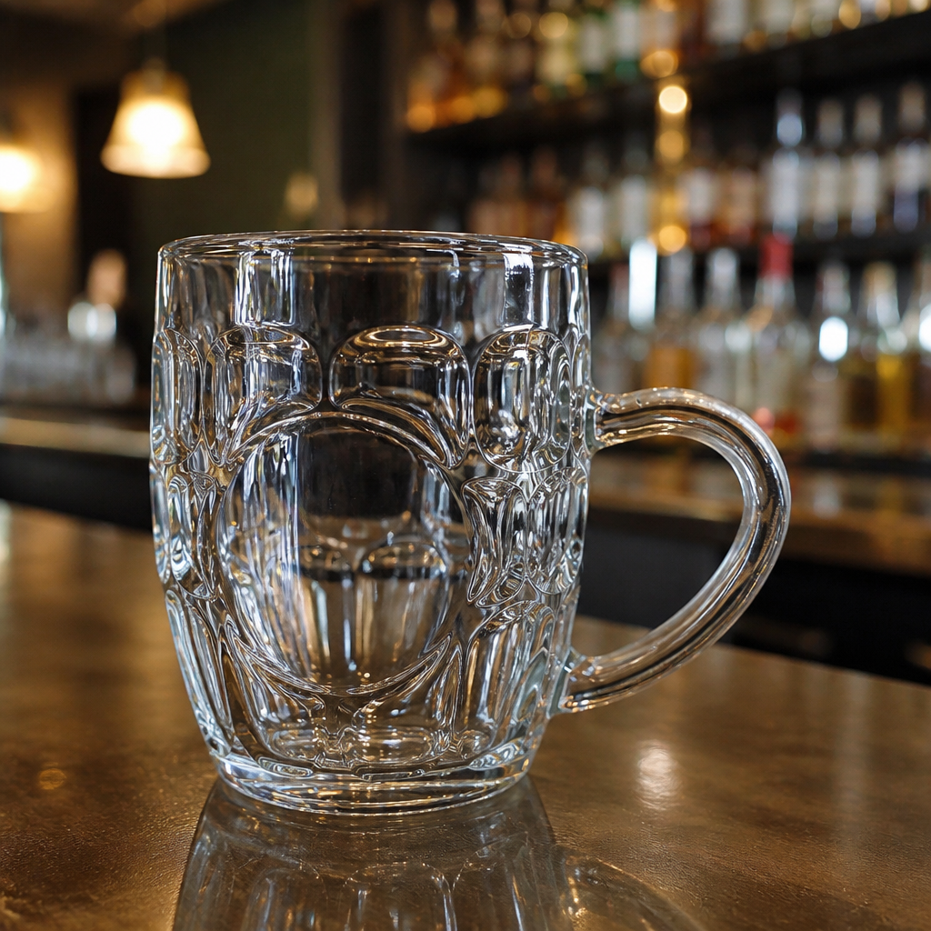 Commercial Dimple Panelled Tankards 290ml CE Marked 36 Pack