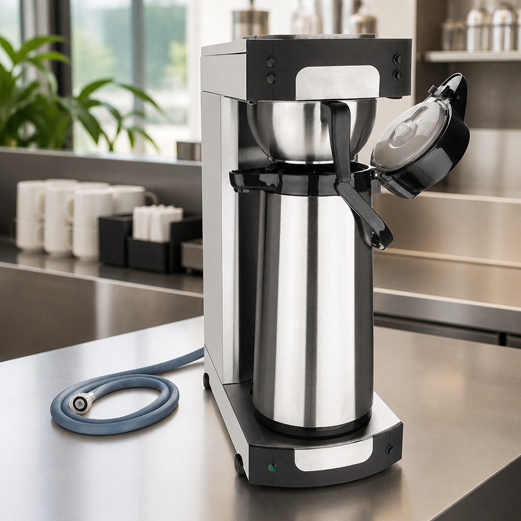 Commercial Filter Coffee Maker 2.3L Electric Stainless Steel