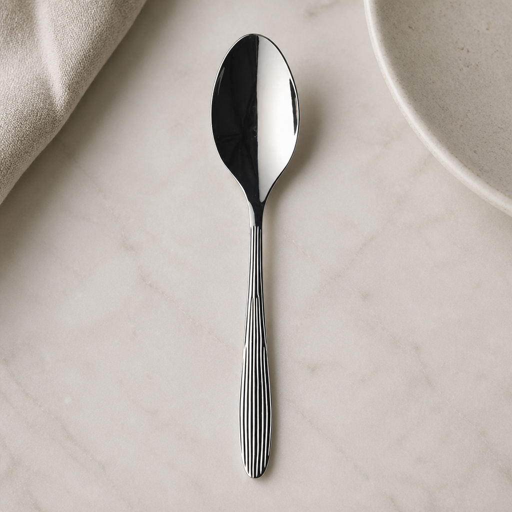 Commercial Stainless Steel Dessert Spoon Set 12 Pack