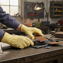 Premium Heavy Duty Kevlar Glove with High Cut Resistance and Enhanced Grip for Industrial Applications