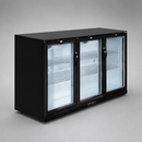 Commercial Back Bar Cooler 320Ltr Hinged Doors Beer Fridge
