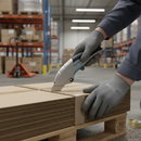 Premium Squeeze-Lever Knife with Automatic Blade Retraction for Versatile Cutting Tasks